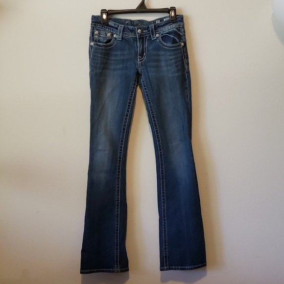 Miss Me boot cut jeans 27 long 34 embellished - Picture 7 of 7